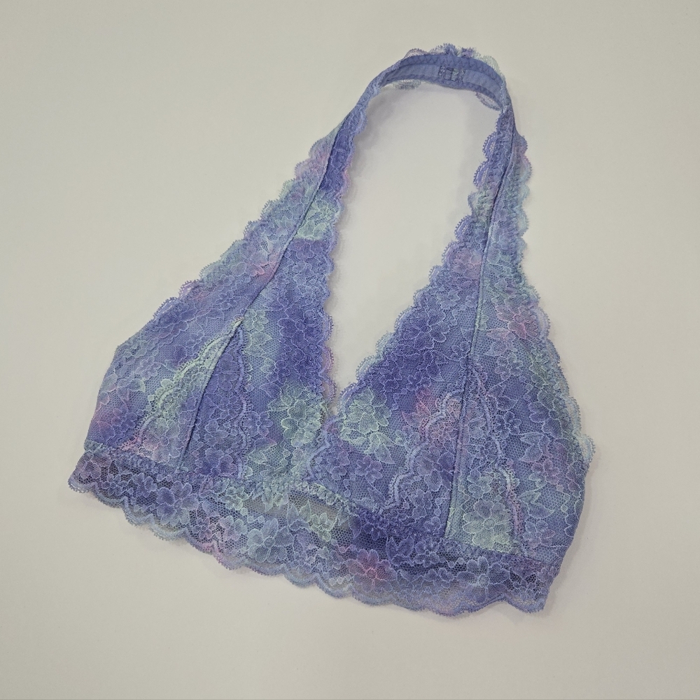 Gilly Hicks lace halter bralette